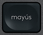 Shift (L) Tecla de repuesto QWERTY (ES) Negro Logitech MX Keys