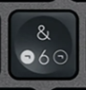 6 / & Touche de remplacement Logitech MX Keys