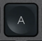 A Replacement key Logitech MX Keys