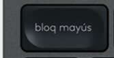 Bloq Mayús Replacement key Logitech MX Keys