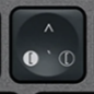 ` / ^ Touche de remplacement Logitech MX Keys