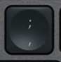 , / ; Touche de remplacement Logitech MX Keys
