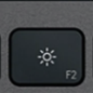 F2 Replacement key QWERTY (ES) Black Logitech MX Keys