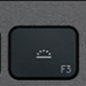 F3 Touche de remplacement QWERTY (ES) Noir Logitech MX Keys