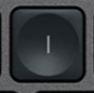 I Replacement key Logitech MX Keys