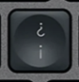¡ / ¿ Touche de remplacement Logitech MX Keys