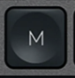 M Touche de remplacement QWERTY (ES) Noir Logitech MX Keys