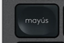 Shift (L) Touche de remplacement QWERTY (ES) Noir Logitech MX Keys