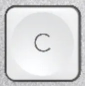 C Reservetast AZERTY (FR) Hvit Logitech MX Keys Mini