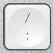 / / : Reservetast AZERTY (FR) Hvit Logitech MX Keys Mini