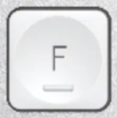 F Reservetast AZERTY (FR) Hvit Logitech MX Keys Mini