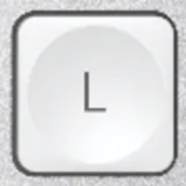 L Reservetast AZERTY (FR) Hvit Logitech MX Keys Mini