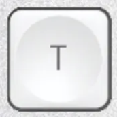 T Reservetast AZERTY (FR) Hvit Logitech MX Keys Mini