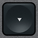 Flèche bas Touche de remplacement AZERTY (FR) Noir Logitech MX Keys