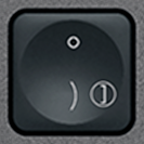 ° / ) Touche de remplacement AZERTY (FR) Noir Logitech MX Keys