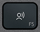 F5 Touche de remplacement AZERTY (FR) Noir Logitech MX Keys