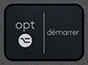 Opt / Win (L) Touche de remplacement AZERTY (FR) Noir Logitech MX Keys