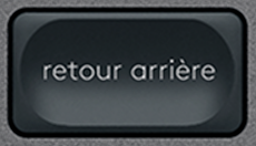 Retour arrière Touche de remplacement AZERTY (FR) Noir Logitech MX Keys