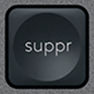 Suppr Touche de remplacement AZERTY (FR) Noir Logitech MX Keys