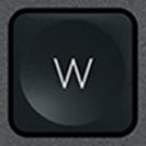 W Touche de remplacement AZERTY (FR) Noir Logitech MX Keys