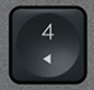 4 (Num) Touche de remplacement AZERTY (FR) Noir Logitech MX Keys