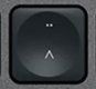 ¨ / ^ Touche de remplacement AZERTY (FR) Noir Logitech MX Keys
