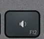 F12 Touche de remplacement AZERTY (FR) Noir Logitech MX Keys