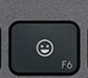 F6 Touche de remplacement AZERTY (FR) Noir Logitech MX Keys
