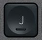 J Touche de remplacement AZERTY (FR) Noir Logitech MX Keys