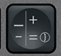 + / = Touche de remplacement AZERTY (FR) Noir Logitech MX Keys