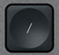 ÷ (Num) Replacement key AZERTY (FR) Black Logitech MX Keys