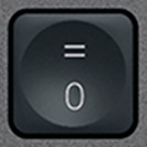 0 / = Tasto di ricambio QWERTY (IT) Nero Logitech MX Keys
