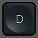 D Tasto di ricambio QWERTY (IT) Nero Logitech MX Keys