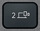 Bluetooth 2 Tasto di ricambio QWERTY (IT) Nero Logitech MX Keys