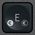 E / € Tasto di ricambio QWERTY (IT) Nero Logitech MX Keys