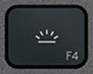 F4 Tasto di ricambio QWERTY (IT) Nero Logitech MX Keys