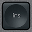 Ins Tasto di ricambio QWERTY (IT) Nero Logitech MX Keys