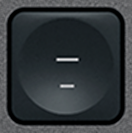 - / _ Tasto di ricambio QWERTY (IT) Nero Logitech MX Keys