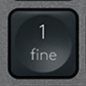 1 (Num) Touche de remplacement Logitech MX Keys