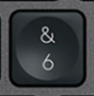 6 / & Touche de remplacement Logitech MX Keys