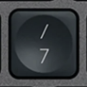 7 / / Touche de remplacement Logitech MX Keys