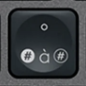 à / ° Replacement key Logitech MX Keys
