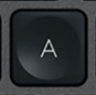 A Replacement key Logitech MX Keys