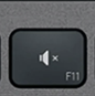 F11 Touche de remplacement Logitech MX Keys