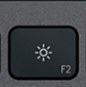 F2 Replacement key QWERTY (IT) Black Logitech MX Keys