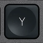 Y Touche de remplacement QWERTY (IT) Noir Logitech MX Keys