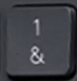 1 / & Touche de remplacement Logitech ERGO K860