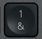 1 / & Reservetast Logitech Signature Slim K950