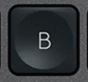 B Replacement key Logitech Signature Slim K950