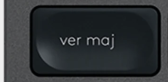 Verr. Maj — Logitech Signature Slim K950 compatible replacement key